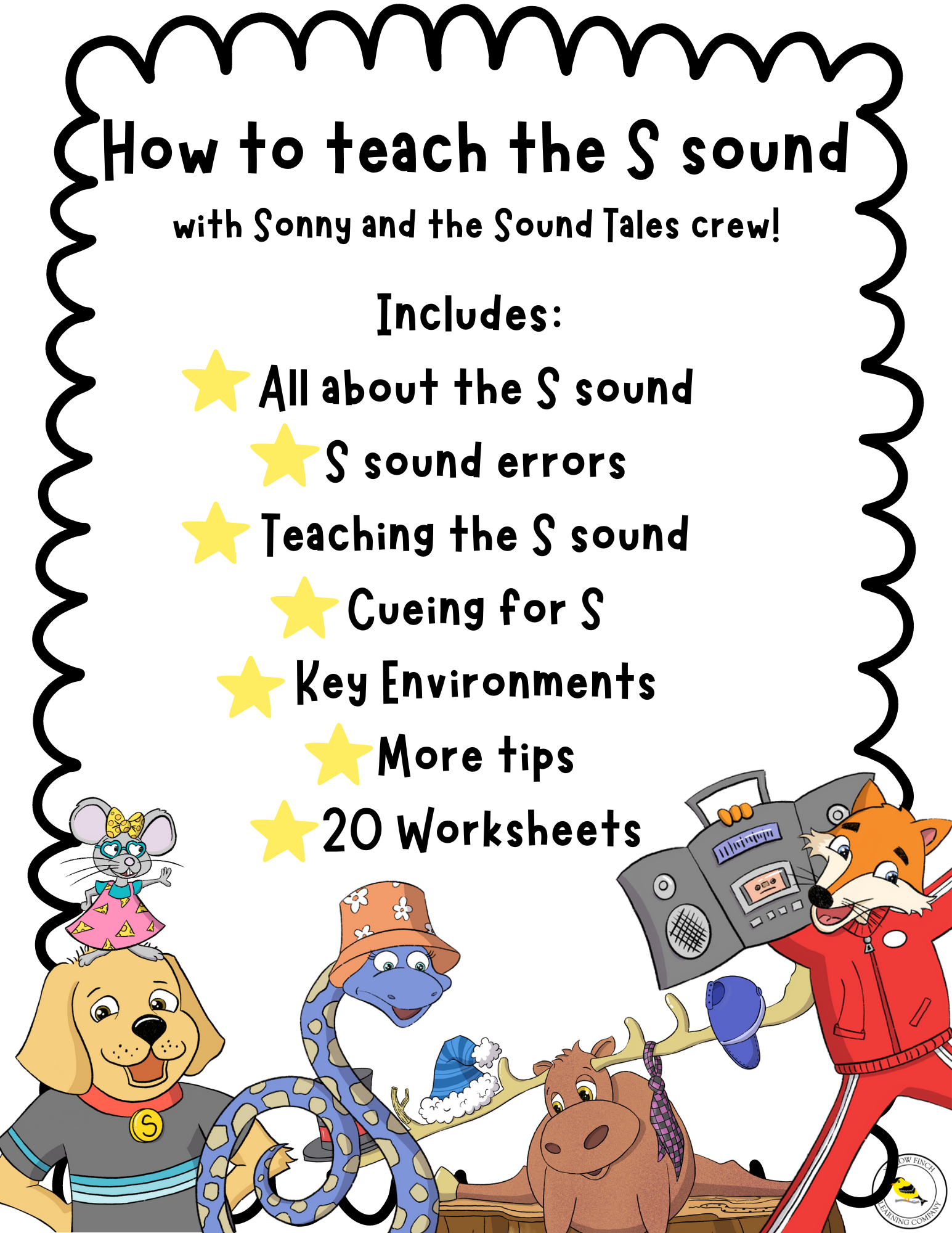 Sonny Says S companion packet